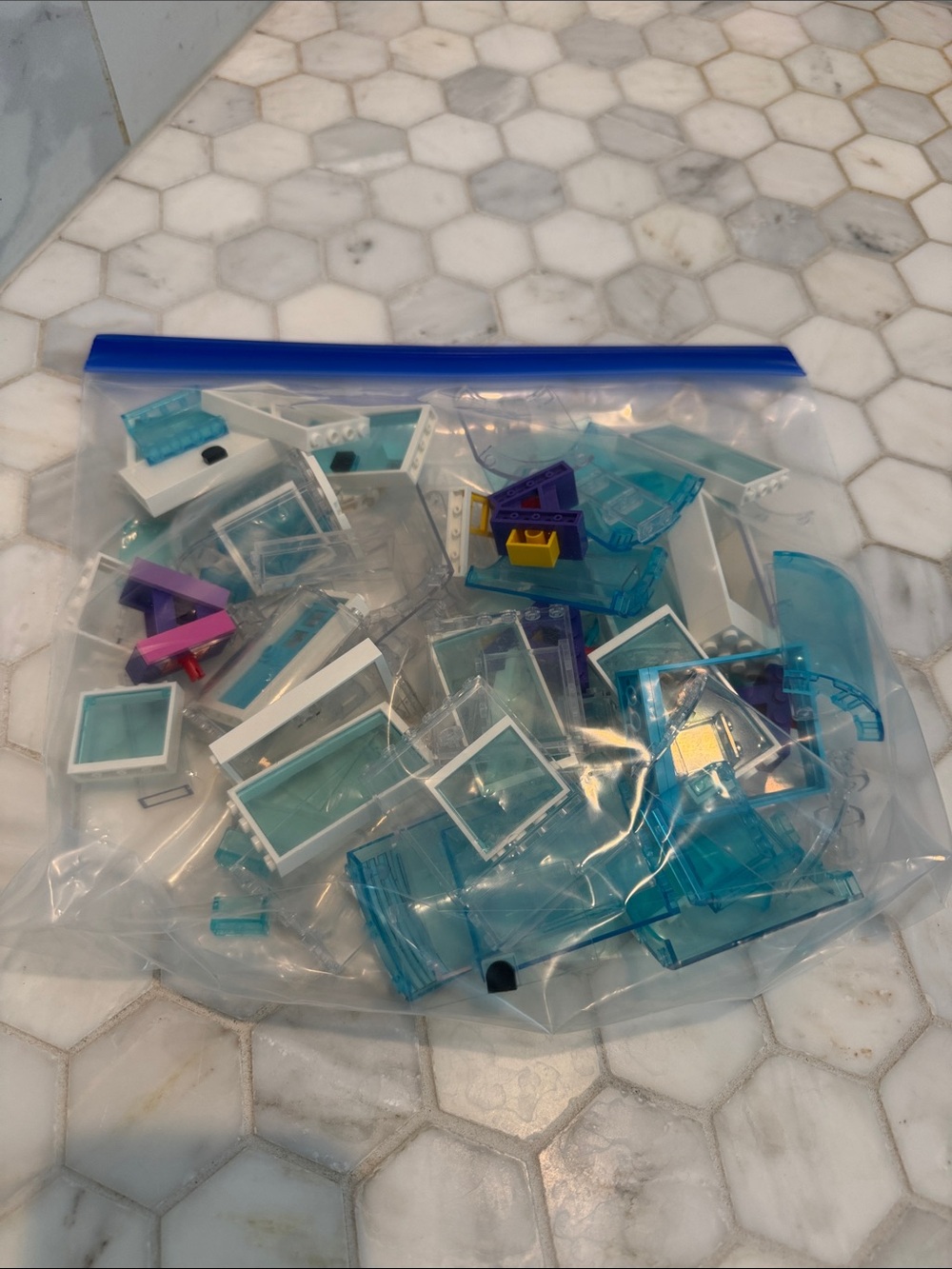 LEGO LOT Miscellaneous Clear Windows & Doors Building Bricks